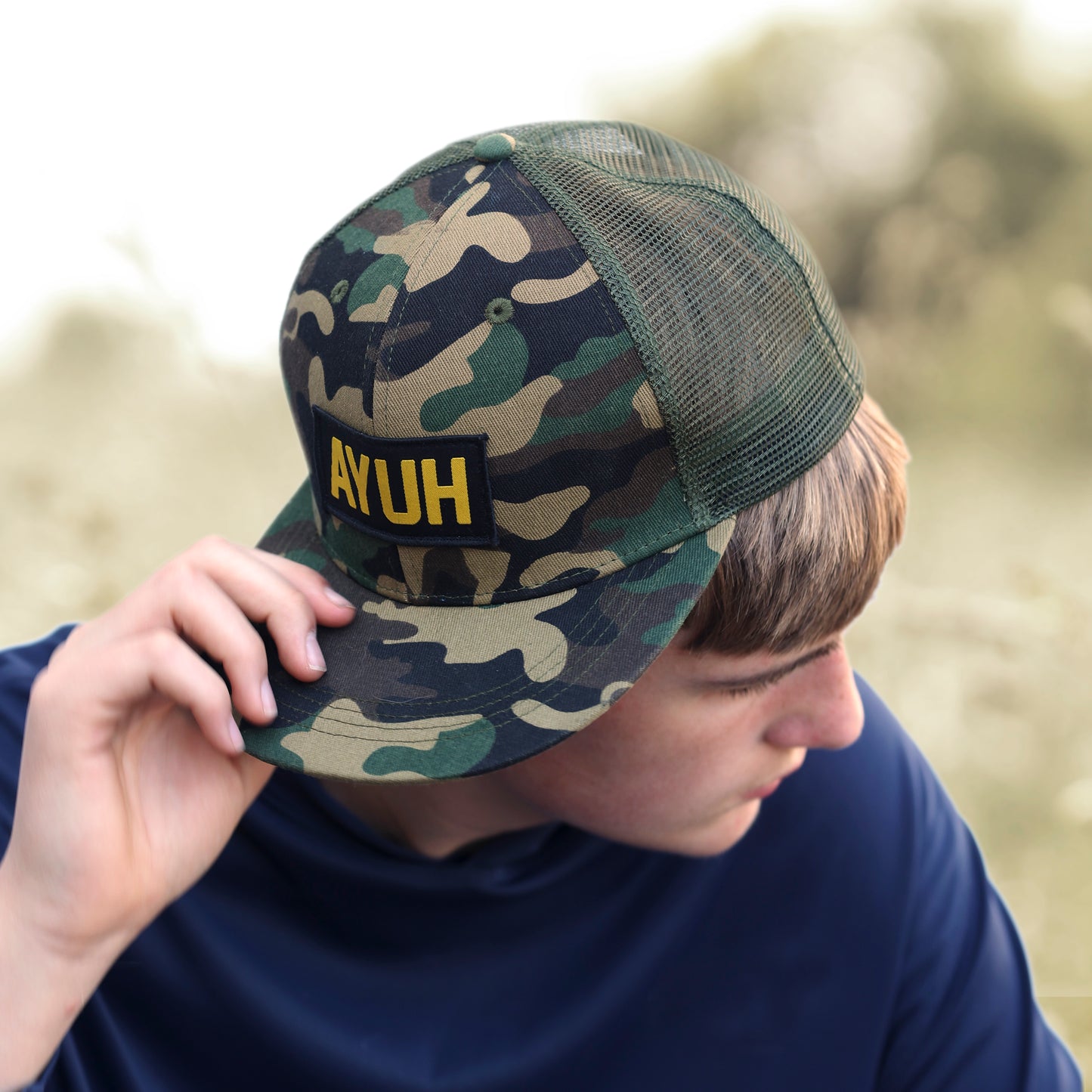 The original Maine "AYUH" Trucker Hat